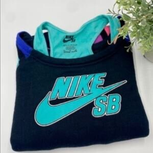 Rare NIKE‎ SB Long Sleeve Shirt Skateboarding Junior's XL 13-15 Yrs young Adult